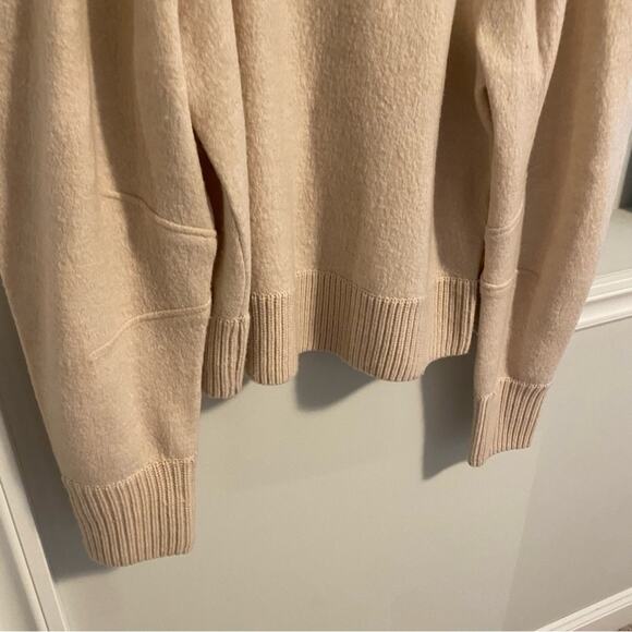 Ulla Johnson Cream Neutral Merino Wool Sweater Medium - Picture 14 of 16